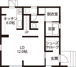 1F間取り